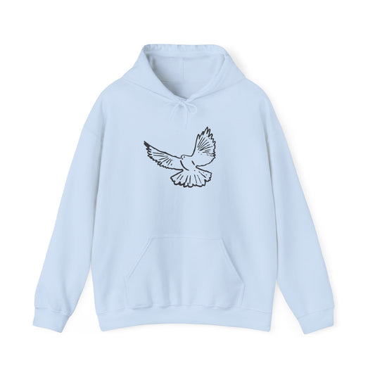 “Large Dove Logo”  Hoodie